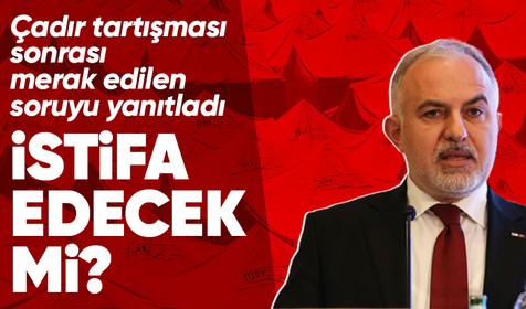 Kızılay'ın Ahbap'a çadır satışı tartışmaları sürüyor! Genel Başkan Kerem Kınak'a 'istifa edecek misiniz?' diye soruldu