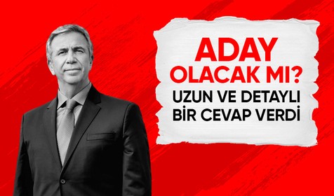 Ankara Büyükşehir Belediye Başkanı Mansur Yavaş'tan 'Cumhurbaşkanı adayı olacak mısınız?' sorusuna cevap