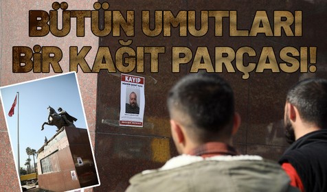 Antakya'da meydana gelen deprem felaketlerinin ardından en çok yıkımın yaşandığı yer olan Antakya'da vatandaşlar yakınlarını ilanlarla arıyorlar
