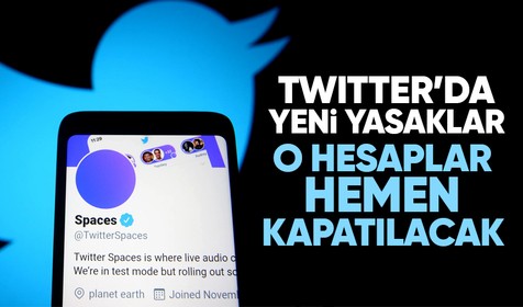 Sosyal medya devi Twitter yeni güvenlik politikasını açıkladı! O hesaplar hemen kapatılacak