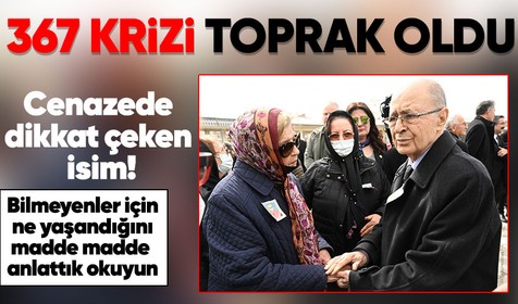 Yargıtay Onursal Cumhuriyet Başsavcısı Sabih Kanadoğlu için Kocatepe Camisi'nde düzenlenen törene birçok siyasi isim katıldı