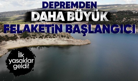 Barajlardaki oranlar en dip seviyeleri görürken Çanakkale Belediyesi su kullanımına kısıtlama getirdi