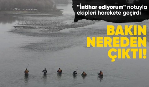 Muş'ta 'intihar ediyorum' notu bırakan 2 çocuk babası kahvede çay içerken bulundu