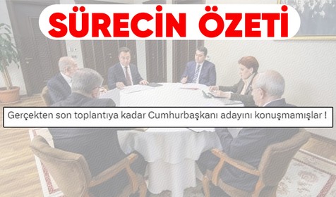 Gazeteci Ağırel: Gerçekten son toplantıya kadar Cumhurbaşkanı adayını konuşmamışlar!