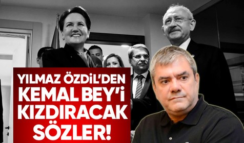 Gazeteci Yılmaz Özdil'den CHP Genel Başkanı Kemal Kılıçdaroğlu'nu kızdıracak sözler