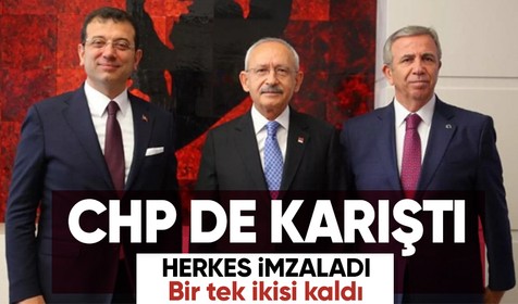 İYİ Parti Genel Başkanı Meral Akşener'in 6'lı masadan kalkmasının ardından CHP de karıştı