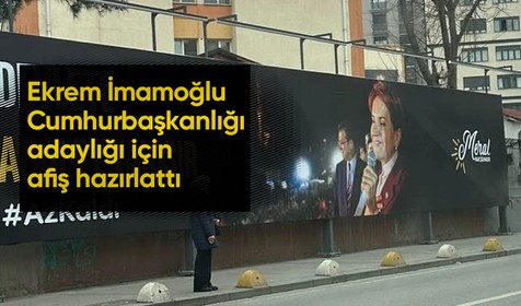 Son dakika haberleri... Buket Aydın, ortalığı yerinden oynatacak gelişmeyi paylaştı: Ekrem İmamoğlu Cumhurbaşkanlığı adaylığı için afiş hazırlattı