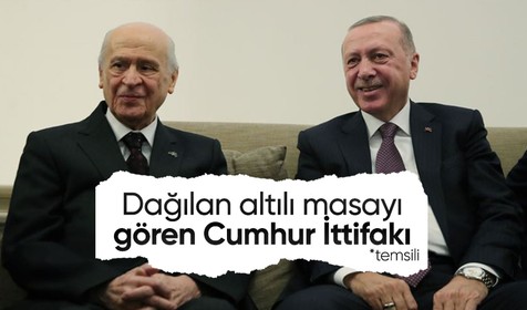 Son dakika haberleri... Meral Akşener'in altılı masayı dağıtması sonrası Cumhur İttifakı'nın keyfi yerinde