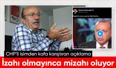 CHP İstanbul Milletvekili Mehmet Bekaroğlu'ndan İYİ Parti Genel Başkanı Meral Akşener'in sözlerinin ardından Cumhurbaşkanı Recep Tayyip Erdoğan paylaşımı