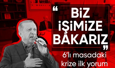Cumhurbaşkanı Recep Tayyip Erdoğan'dan 6'lı masa yorumu: Biz planımız üzerinden, yol haritamız üzerinden çalışmalara devam ediyoruz