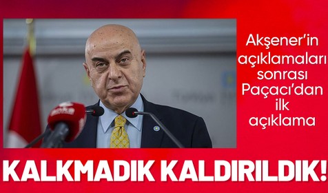 İYİ Parti Genel Başkanı Meral Akşener'in açıklaması sonrası Genel Başkan Yardımcısı Cihan Paçacı'dan açıklama: Kalkmadık kaldırıldık