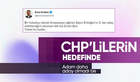 Prof. Dr. Ersan Şen İYİ Parti ile cumhurbaşkanlığı adaylığı için görüşecek CHP'liler Erdoğan üzerinden eleştirmeye başladı