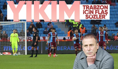 Ümraniyespor yenilgisi sonrası Trabzonspor için çarpıcı sözler! "YIKIM"