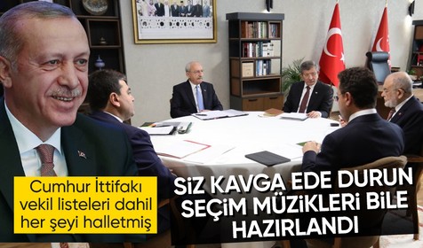 6'lı masadaki adaylık kavgası devam ederken Cumhur İttifakı kanadı seçim hazırlıklarını hızlandırdı