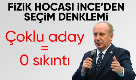 Memleket Partisi Genel Başkanı Muharrem İnce'den seçim ve ikinci tur denklemi
