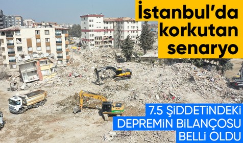 Kahramanmaraş merkezli depremlerin ardından gözlerin çevrildiği İstanbul'da deprem senaryosu: İstanbul’da 100 milyon ton moloz çıkacak