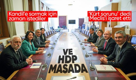Son dakika haberleri... Millet İttifakı cumhurbaşkanı adayı Kemal Kılıçdaroğlu TBMM'de HDP ile görüştü! Kılıçdaroğlu 'Kürt sorunu' için TBMM'yi işaret etti