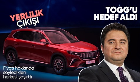 Babacan'dan Togg çıkışı: Yerli demek doğru değil