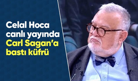 Celal Şengör, Habertürk Canlı Yayınında 'Carl Sagan'ı S..tir Et' Dedi