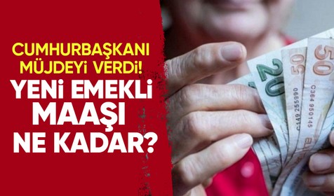 En düşük emekli maaşı 7500 TL oldu! Yeni en düşük emekli maaşı ne kadar, kaç TL oldu? Cumhurbaşkanı Erdoğan açıkladı!