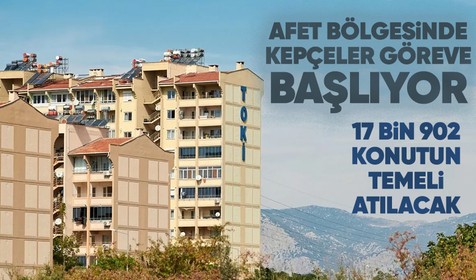 Son dakika! Çevre, Şehircilik ve İklim Değişikliği Bakanı Murat Kurum açıkladı!  Yarından itibaren 17 bin 902 konutun temeli atılıyor