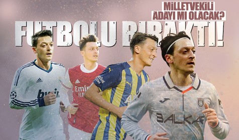 Son dakika: Mesut Özil futbolu bıraktığını açıkladı