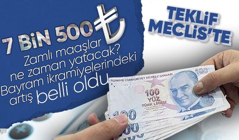 En düşük emekli aylığı 7 bin 500 TL oldu! Zamlı maaşlar ne zaman alınacak? Bayram ikramiyelerindeki artış ne kadar oldu?
