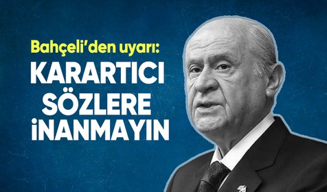 MHP Genel Başkanı Devlet Bahçeli: Cumhur İttifakı'nın iktidarı sürekli ve kalıcı olacaktır