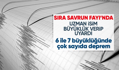 Prof. Dr. Hasan Sözbilir'den, Savrun Fayı uyarısı: 7 büyüklüğünde çok sayıda deprem
