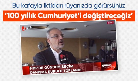 Son dakika haberleri...HDP'li Sırrı Sakık: 100 yıllık Cumhuriyet'i değiştireceğiz! Yavuz Ağıralioğlu'na da tepki gösterdi