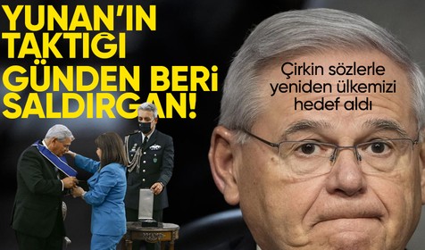 Yunan aşığı ABD'li senatör Bob Mendez yine sahnede! Türkiye'yi aşağılık sözleri ile hedef aldı