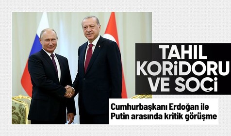 Cumhurbaşkanı Recep Tayyip Erdoğan, Rusya Devlet Başkanı Vladimir Putin ile bir telefon görüşmesi gerçekleştirdi