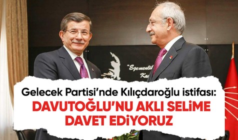 Davutoğlu’nun memleketi Konya Bozkır’da ilçe teşkilatı istifa etti