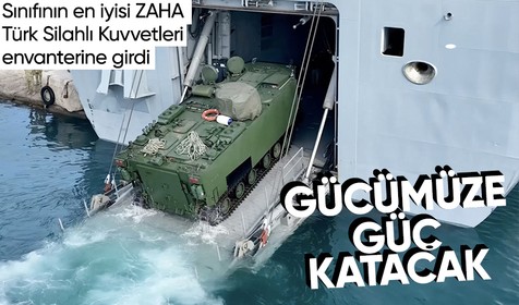 Deniz Kuvvetleri Komutanlığının gücüne güç katacak: ZAHA'da ilk teslimat yapıldı