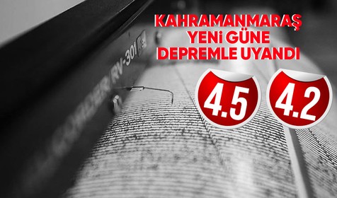 Son dakika deprem haberleri... Kahramanmaraş güne depremle uyandı: Ekinözü'nde 4,5 büyüklüğünde deprem | SON DEPREMLER