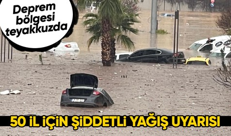 Turuncu alarm! Deprem bölgesi dahil 50 ilde şiddetli yağış bekleniyor | 25 Mart Hava Durumu