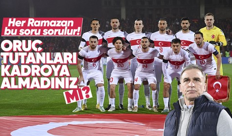 A Milli Takım Teknik Direktörü Stefan Kuntz oruç iddialarına cevap verdi! Kadro tercihinde etkili oldu mu?