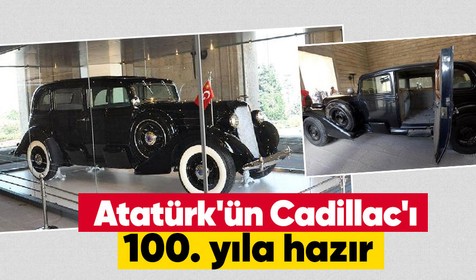Atatürk'ün Cadillac'ının 5 yılllık restorasyon süreci tamamlandı! Otomobil 100. yıla hazır
