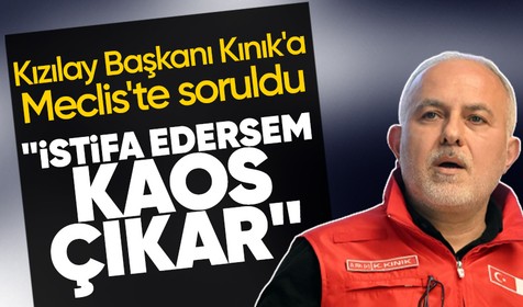 TBMM'de kurulan Deprem Araştırma Komisyonu'nda bilgi veren Kızılay Başkanı Kerem Kınık: İstifa edersem işler durur
