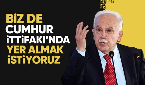 Vatan Partisi Genel Başkanı Perinçek: Cumhur İttifakı içerisinde görev almak istediğimizi ilettik