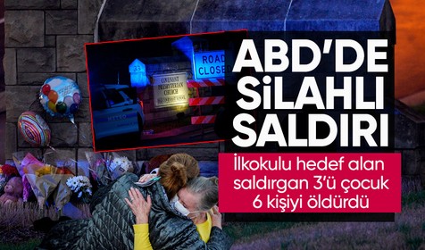 Amerika Birleşik Devletleri'nde okula silahlı saldırı: 3'ü çocuk 6 kişi öldü