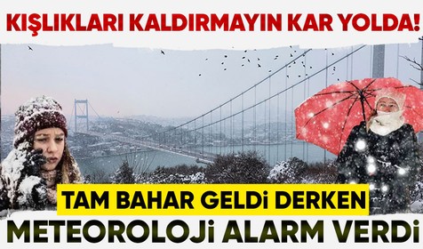 İstanbul'a kar yağacak mı? Mart şaşırtmadı, Meteoroloji uyardı! Yarına dikkat: Pek çok bölgede kar yağışı görülecek