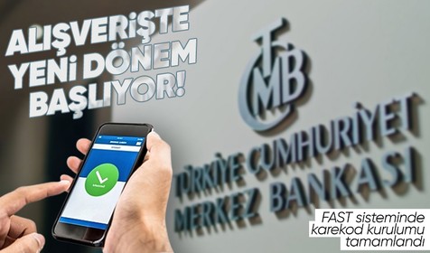 Merkez Bankası Başkanı Şahap Kavcıoğlu: FAST sisteminin alışverişte kullanımı için karekod kurulumunu tamamladık