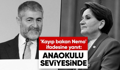 Akşener'in 'Kayıp bakan Nemo' ifadesine Hazine ve Maliye Bakanı Nureddin Nebati'den yanıt: Anaokulu seviyesi...