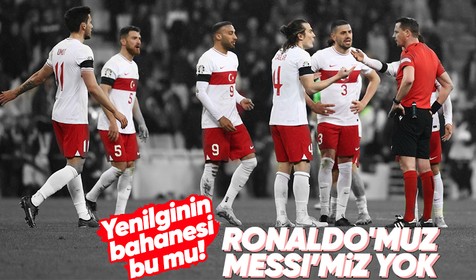 Çağlar Söyüncü'den mağlubiyet sözleri! "Bizim Ronaldo'muz Messi'miz yok"