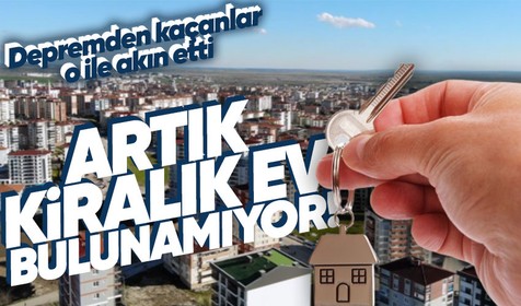 Deprem riskinin az olduğu bilinen Edirne'ye yoğun göç var! Kiralık konutlar kısa sürede tükendi