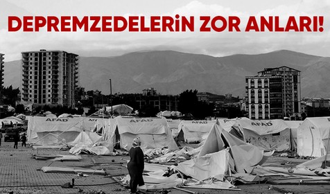 Depremin yıktığı Hatay'da fırtına çadırları yıktı, vatandaşlar zor anlar yaşadı