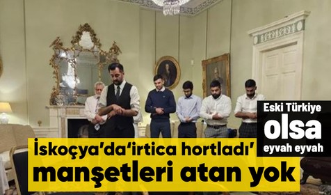 İskoçya'nın ilk Müslüman Başbakanı Hamza Yusuf resmi konutunda görevinin ilk gününde ailesine namaz kıldırdı