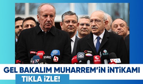 Kemal Kılıçdaroğlu ile görüşmesi sonrası kameraların karşısına geçen Muharrem İnce'den dikkat çeken sözler