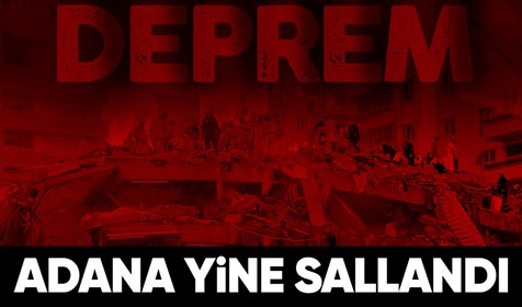 Son dakika haberi... Adana'nın Saimbeyli ilçesinde 4.5 büyüklüğünde deprem meydana geldi
